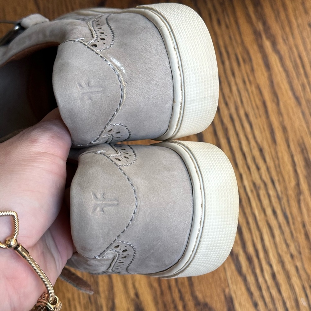 Frye Gemma Kiltie Grey leather Sneakers - Picture 15 of 16